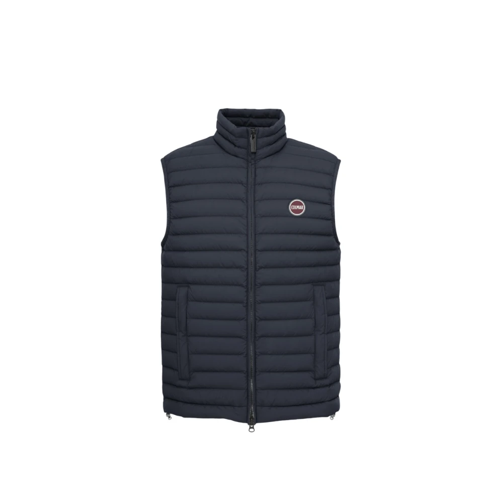 Colmar Blue Waistcoats, Male, 3XL, Lightweight Down Vest