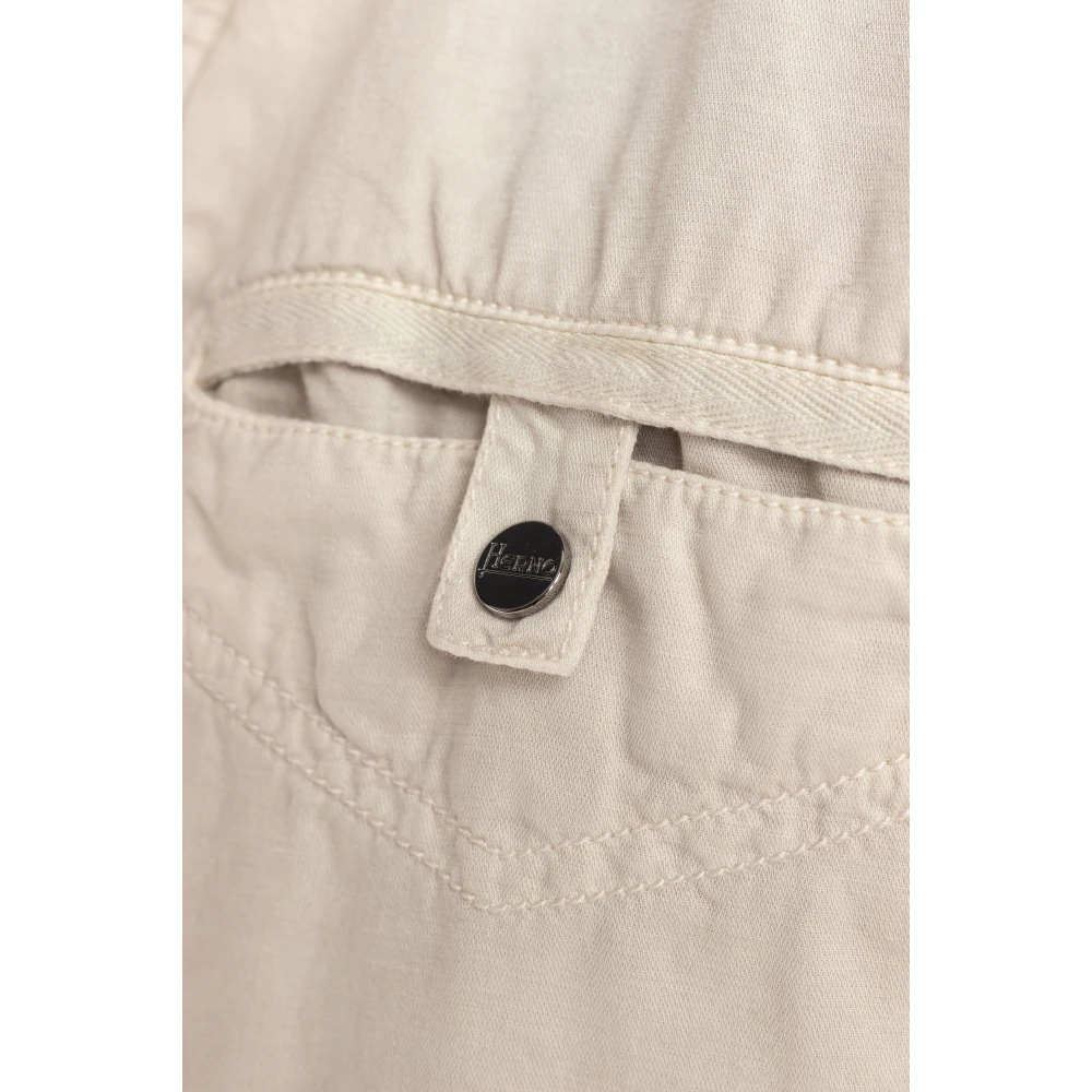 Herno Field Jacket Beige Heren