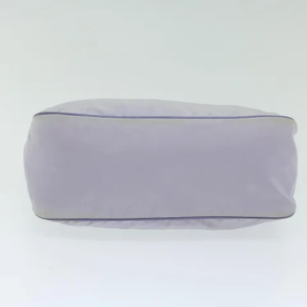 Prada Vintage Pre-owned Fabric prada-bags Purple Dames