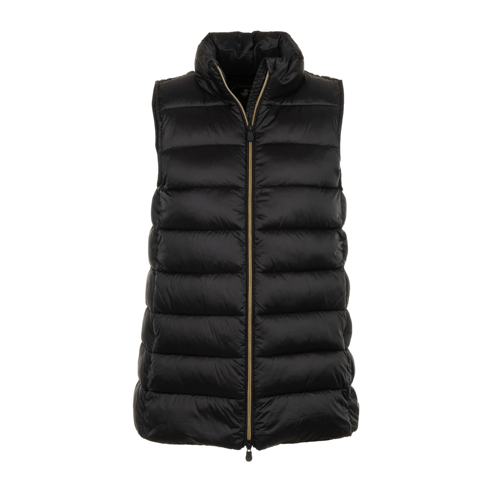 Save The Duck Zwarte Koraal Gilet Jassen Black Dames