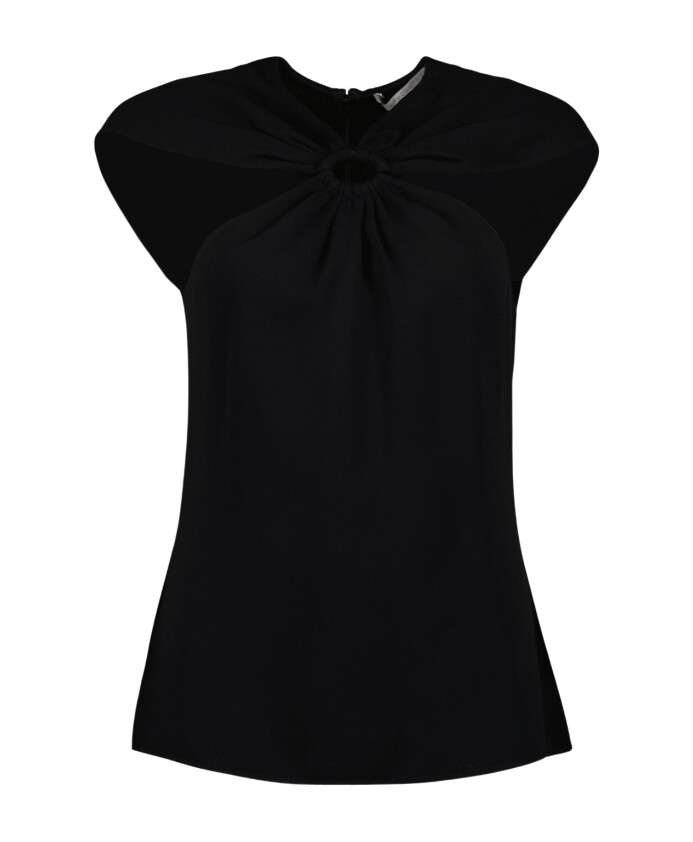 v-hals-korte-mouw-viscose-blouse