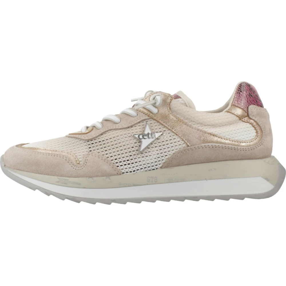 Cetti C1382Sra V25 Deportivo Cordones Dames Schoenen Beige