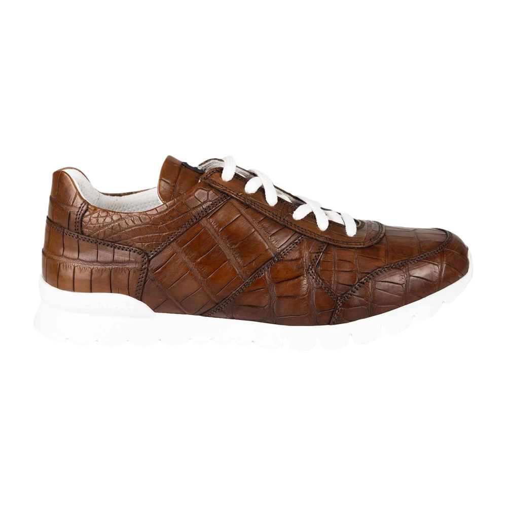 Kiton Sneakers Heren Schoenen Bruin