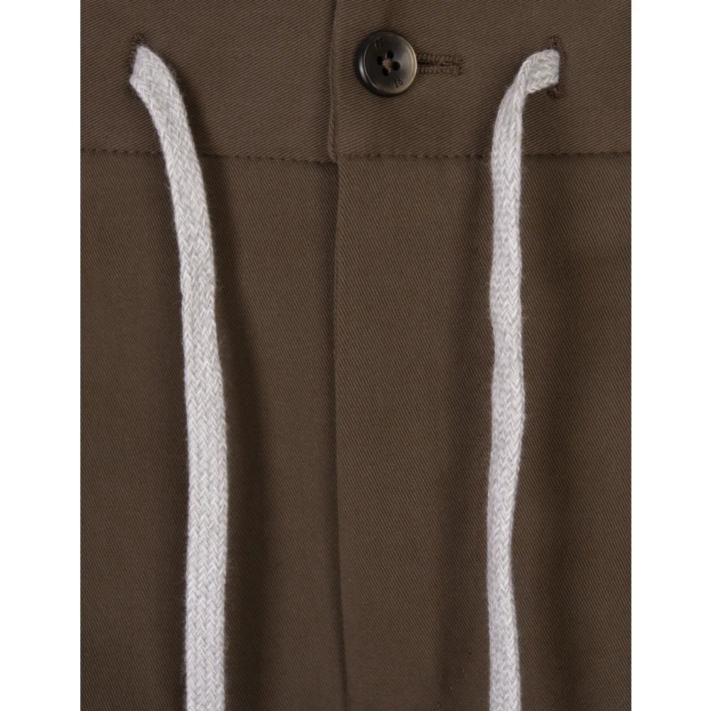PT Torino Slim Fit Bruine Broek Brown Heren