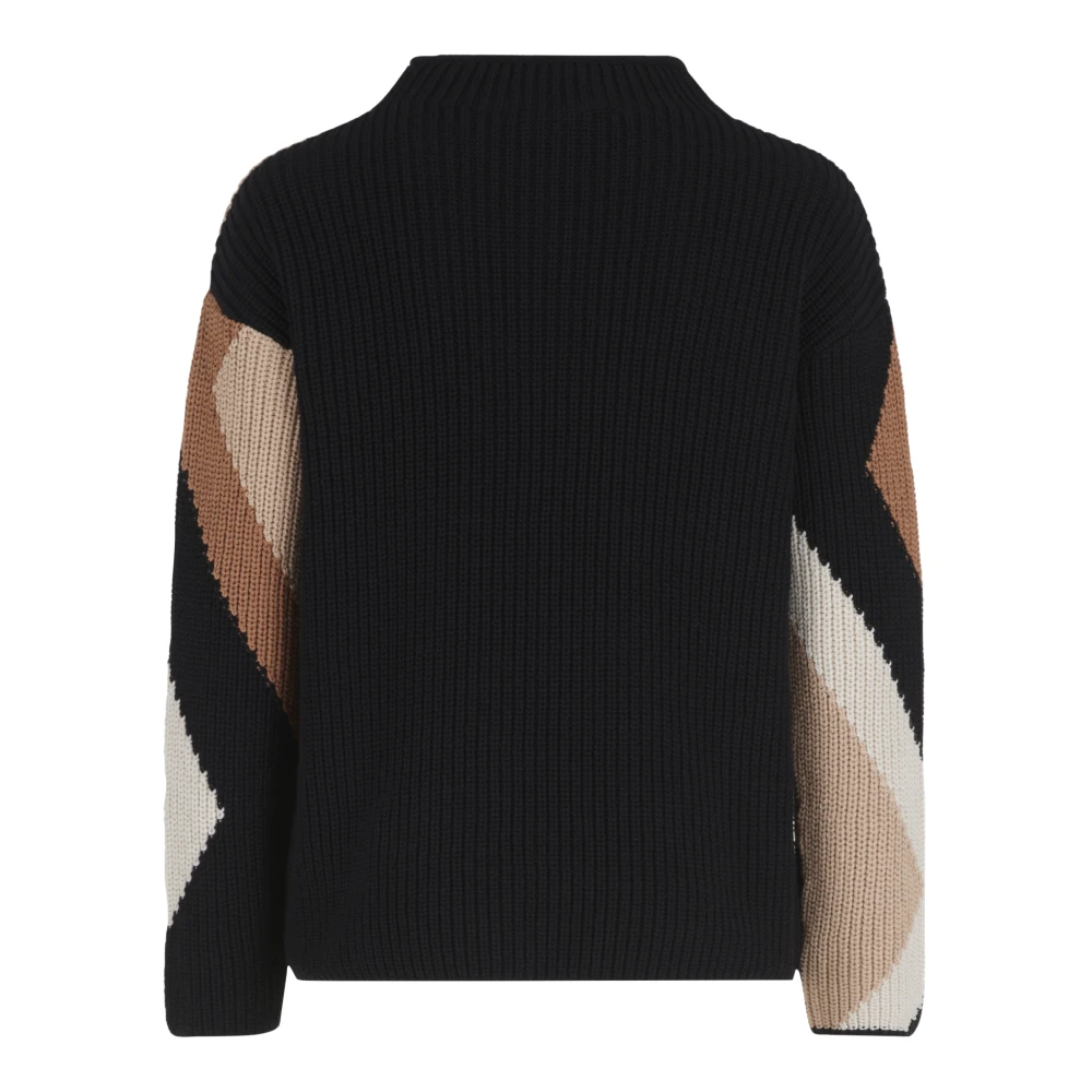 Betty Barclay Grafische Gebreide Trui Multicolor Dames