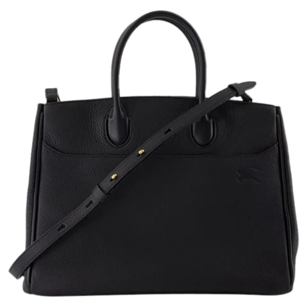 Burberry Leather handbags Black Dames