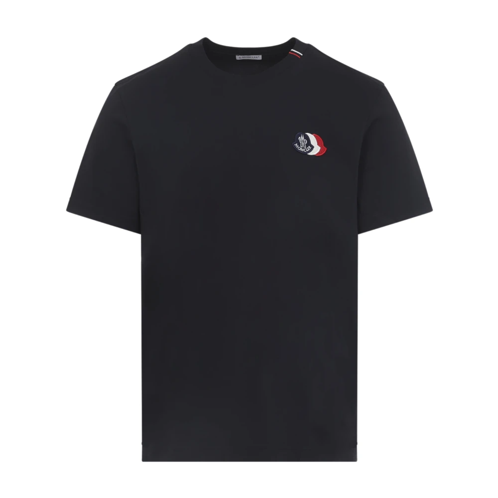 Moncler Uomo Blu Ss T-Shirt