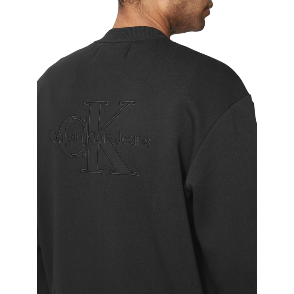 Calvin Klein Ritshoodie Black Heren