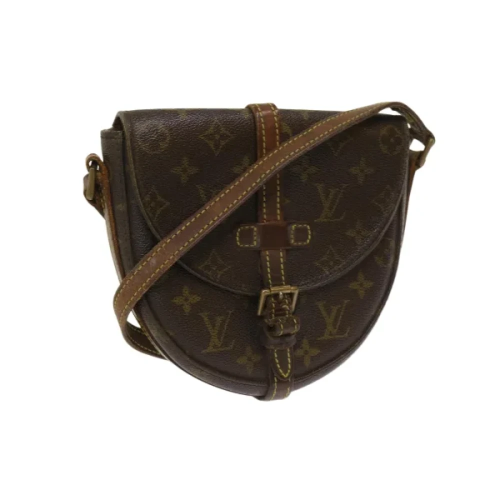 Louis Vuitton Vintage Pre-owned Coated canvas crossbody-bags Brown Dames