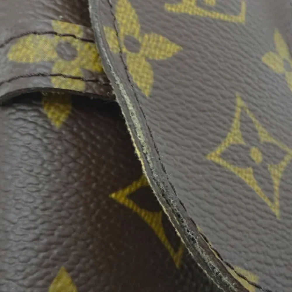 Louis Vuitton Vintage Pre-owned Fabric home-office Brown Dames