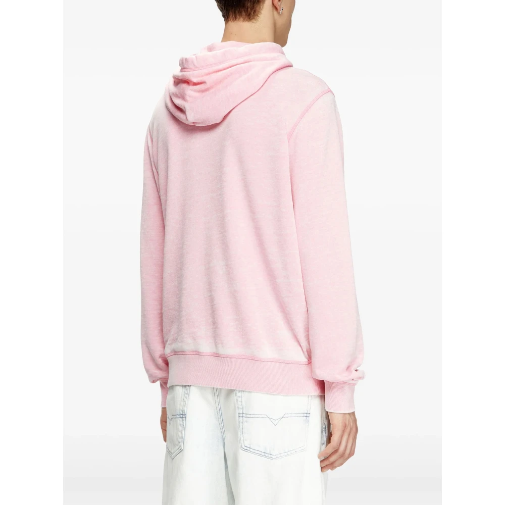 Diesel Roze Sweater Collectie Pink Heren
