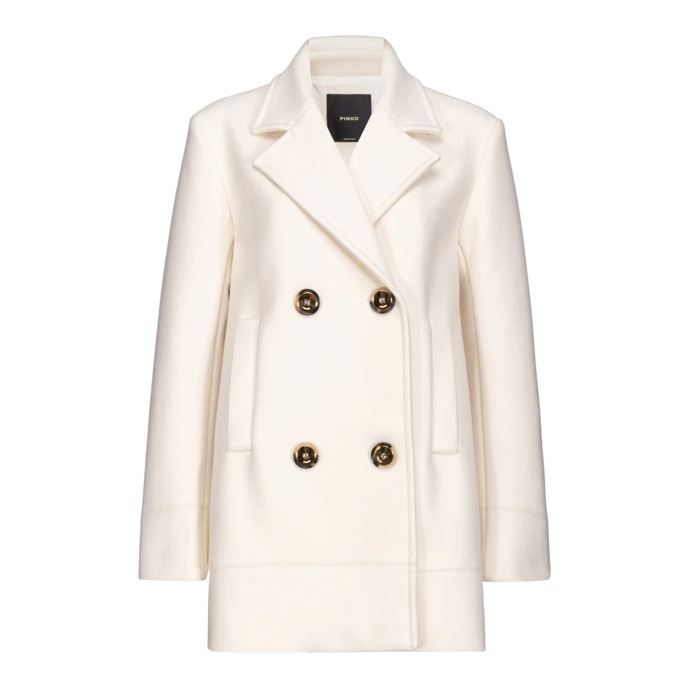 Pinko Down Coats White Dames