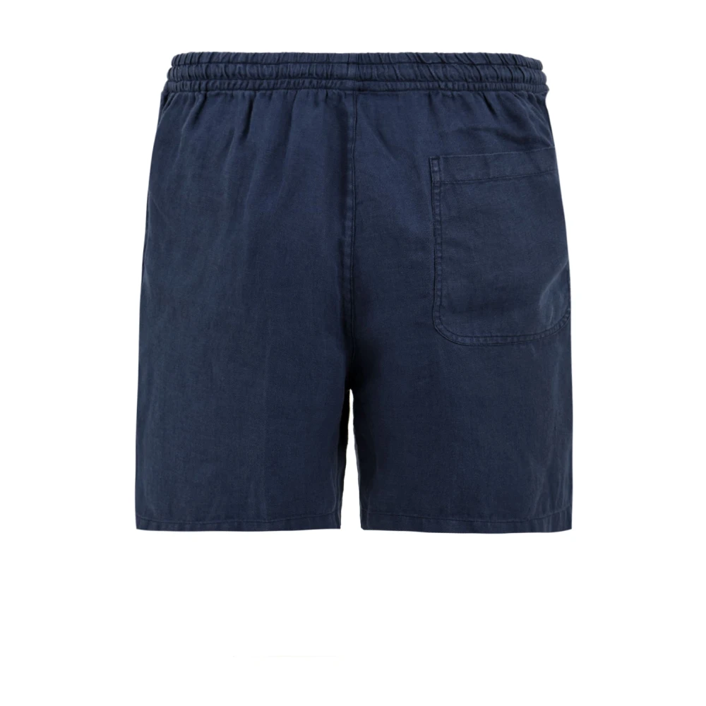 Aspesi Blauwe Shorts Model Cq15 Blue Heren