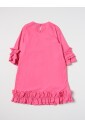 robe-mini-froncee-fuchsia