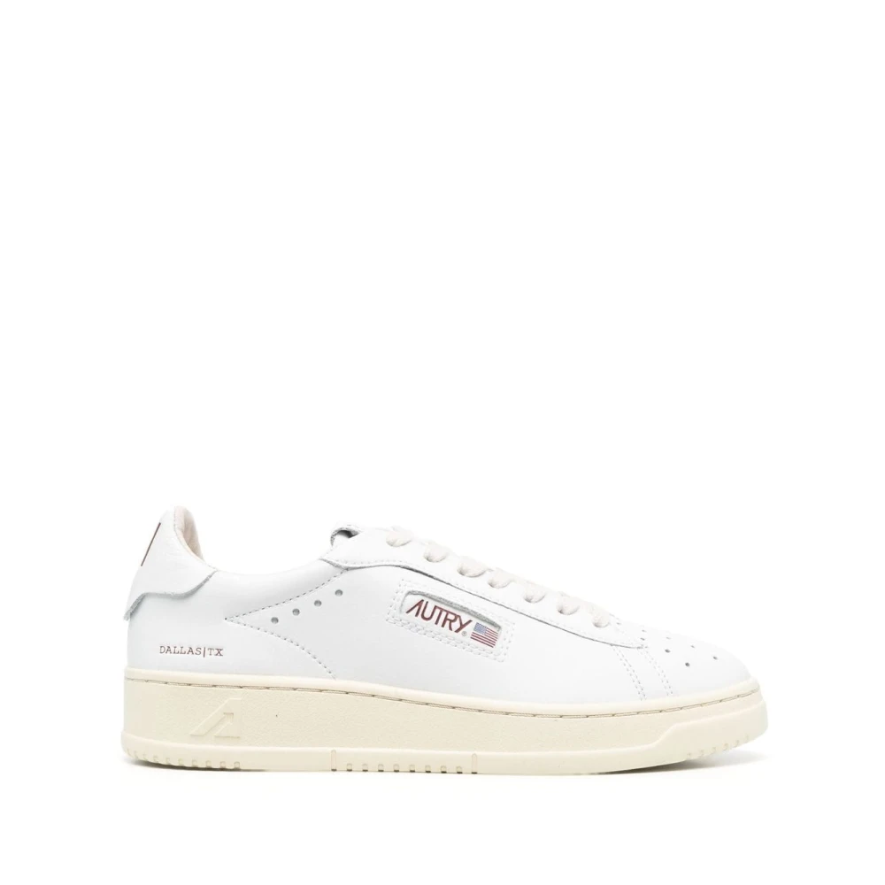 Autry Lage Leren Sneakers voor Vrouwen White Dames