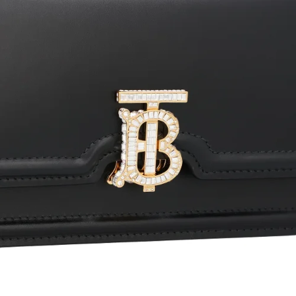Burberry Leather shoulder-bags Black Dames