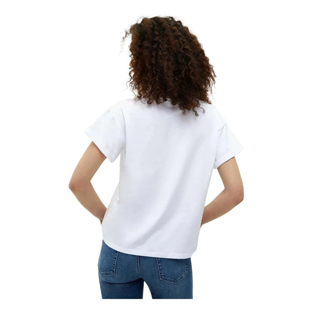 Liu Jo Elegante en Comfortabele T-Shirt White Dames