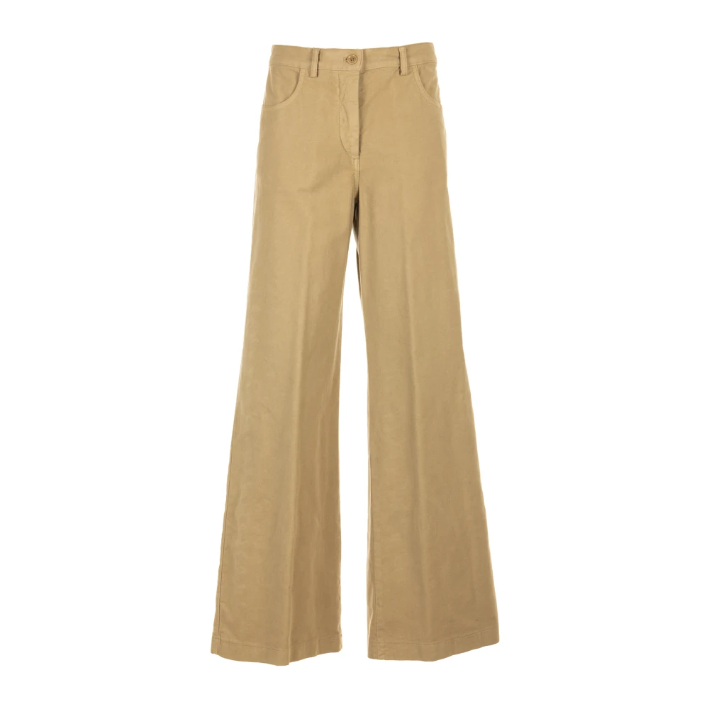 Aspesi Casual Broek Brown Dames