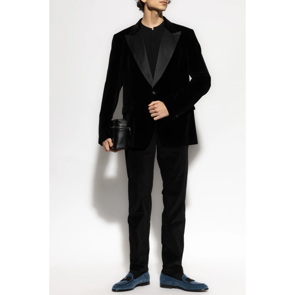 Dolce & Gabbana Ronde hals shirt Black Heren