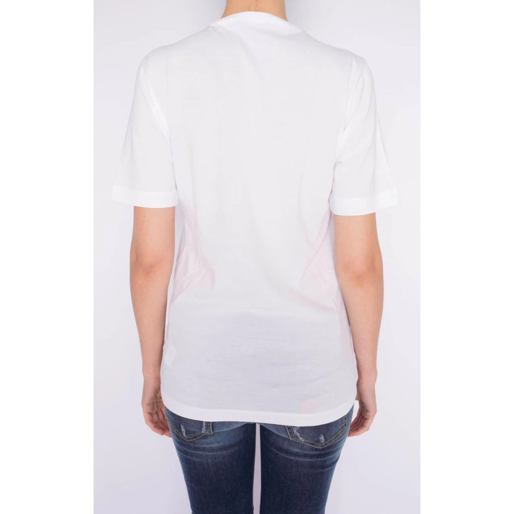 Dsquared2 Katoenen T-shirt White Dames