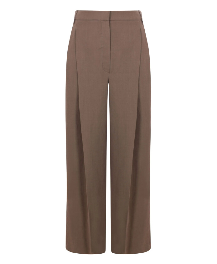 pantalon-en-lin-melange