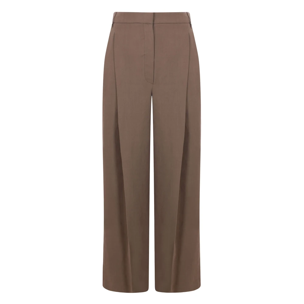 Trousers > Wide Trousers - - Brunello Cucinelli - Modalova