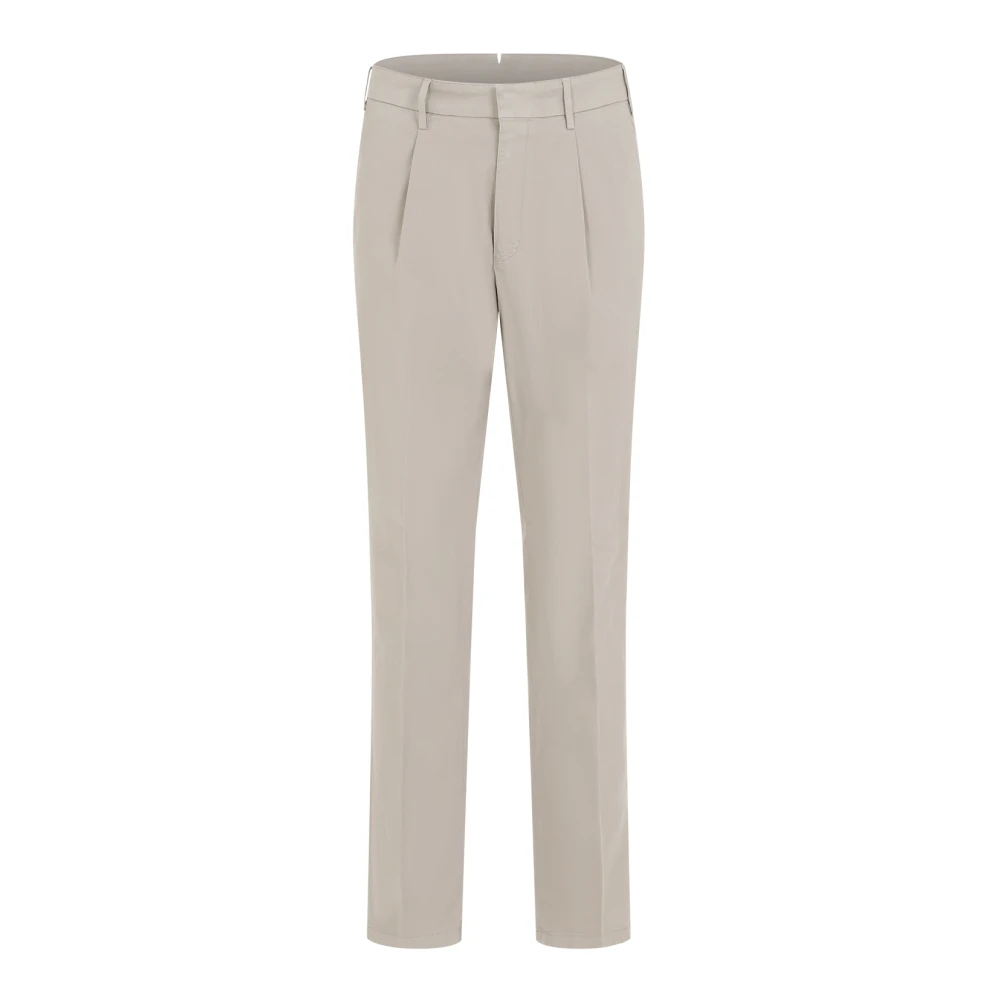 Brioni Stijlvolle Pienza Broek Beige Heren