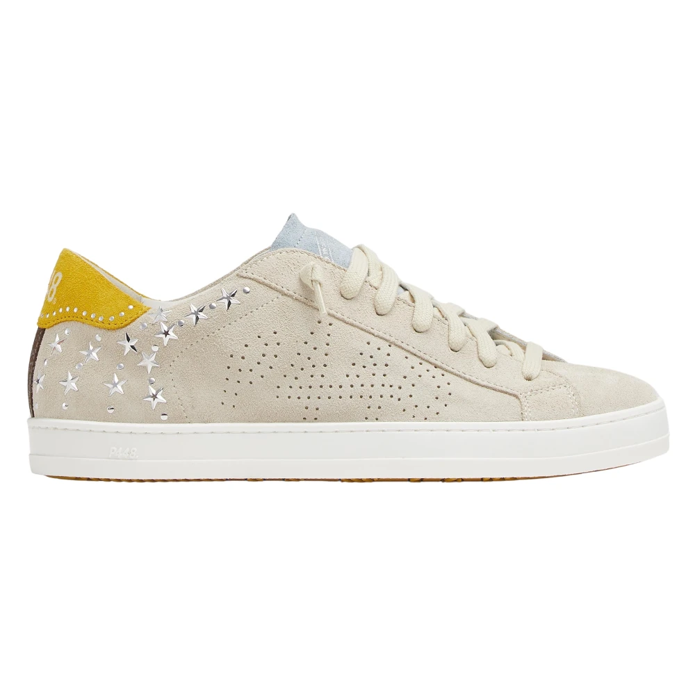 P448 Studded Suède Sneakers Dames Schoenen Beige