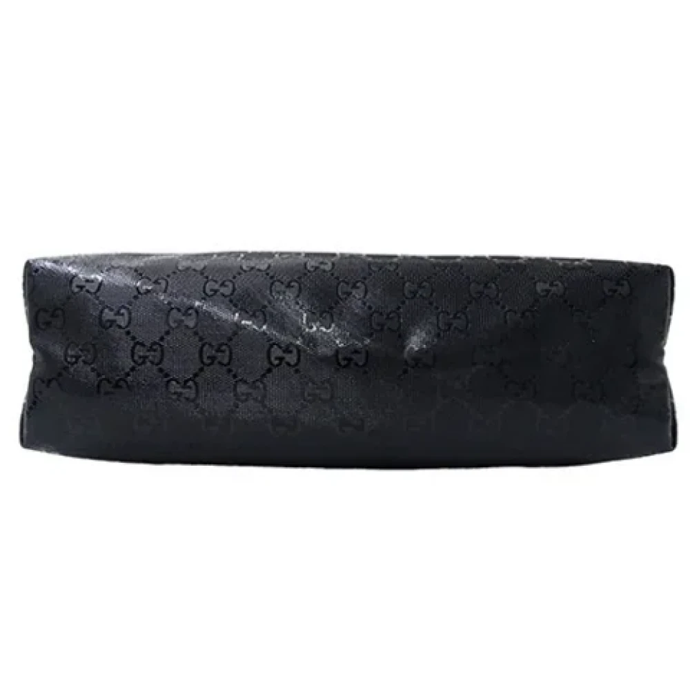 Gucci Vintage Pre-owned Plastic gucci-bags Black Dames
