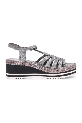 Metallflätad Sandal Padova Modell