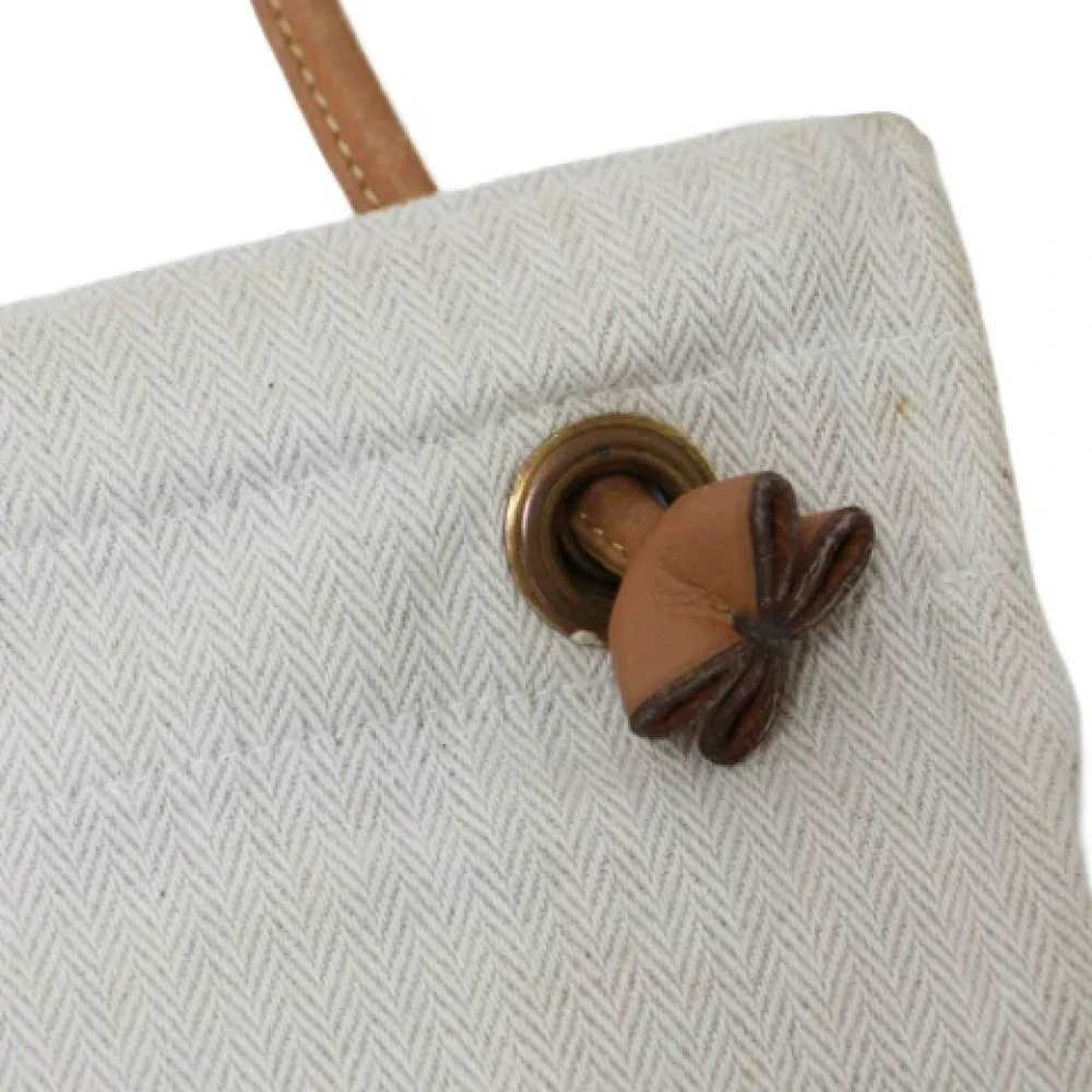 Hermès Vintage Pre-owned Cotton totes Beige Dames