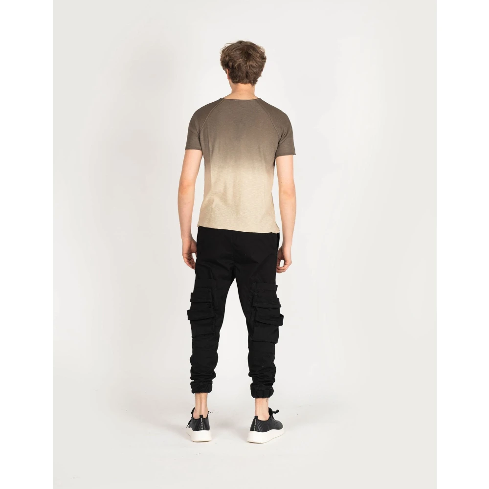 Xagon Man Klassiek Ronde Hals T-Shirt Beige Heren