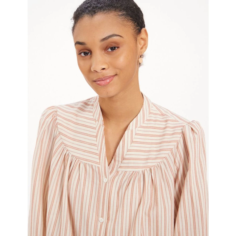 Ines De La Fressange Paris Elegante Gestreepte Blouse Multicolor Dames