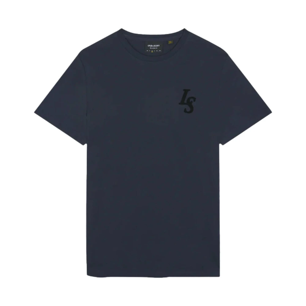 Lyle & Scott Korte mouw T-shirt Ts2017V Blue Heren