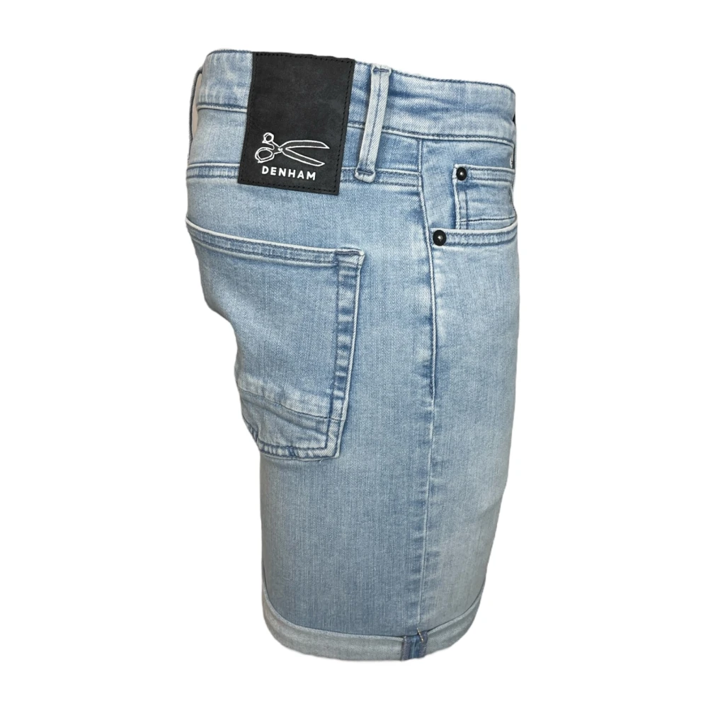 Denham Lichtblauwe Razor Short Jeans Blue Heren