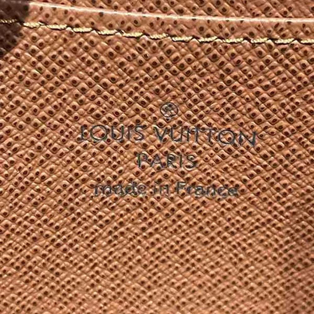 Louis Vuitton Vintage Pre-owned Canvas wallets Brown Dames