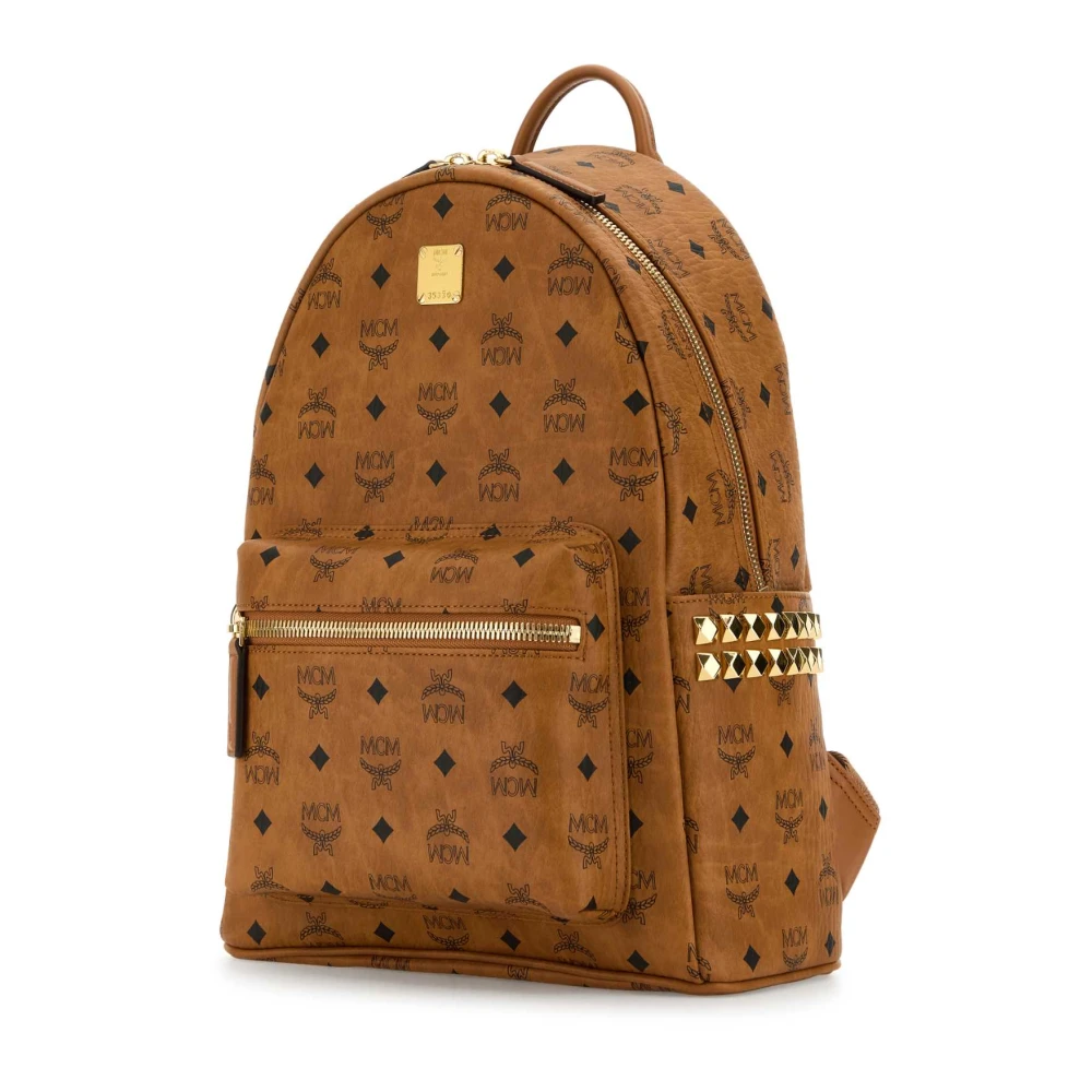 MCM Canvas Stark Rugzak Brown Dames