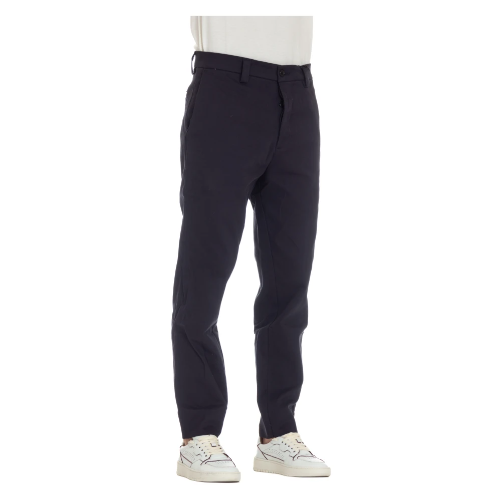 Haikure Baggy Chino Broeken Blue Heren