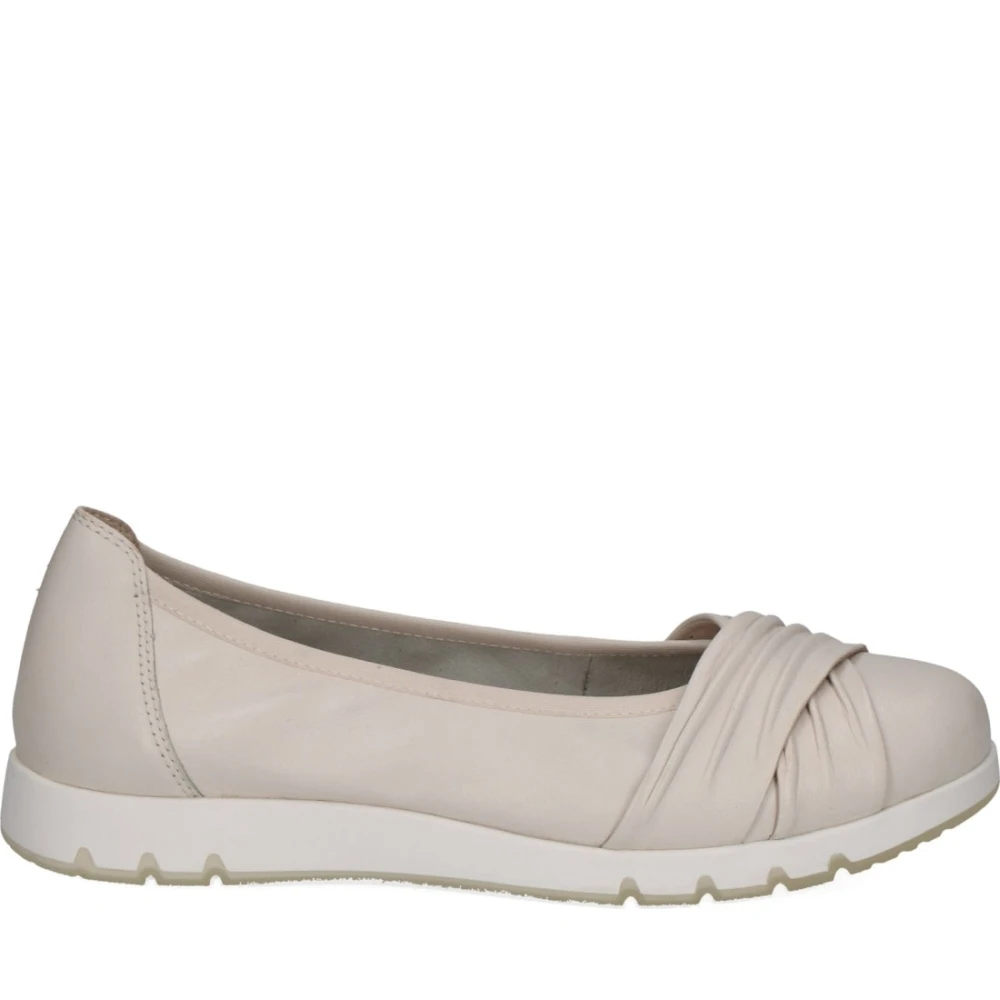 Caprice Women's Beige Closed Ballerinas For - Ballerina Shoes - 6 Uk - Shoes