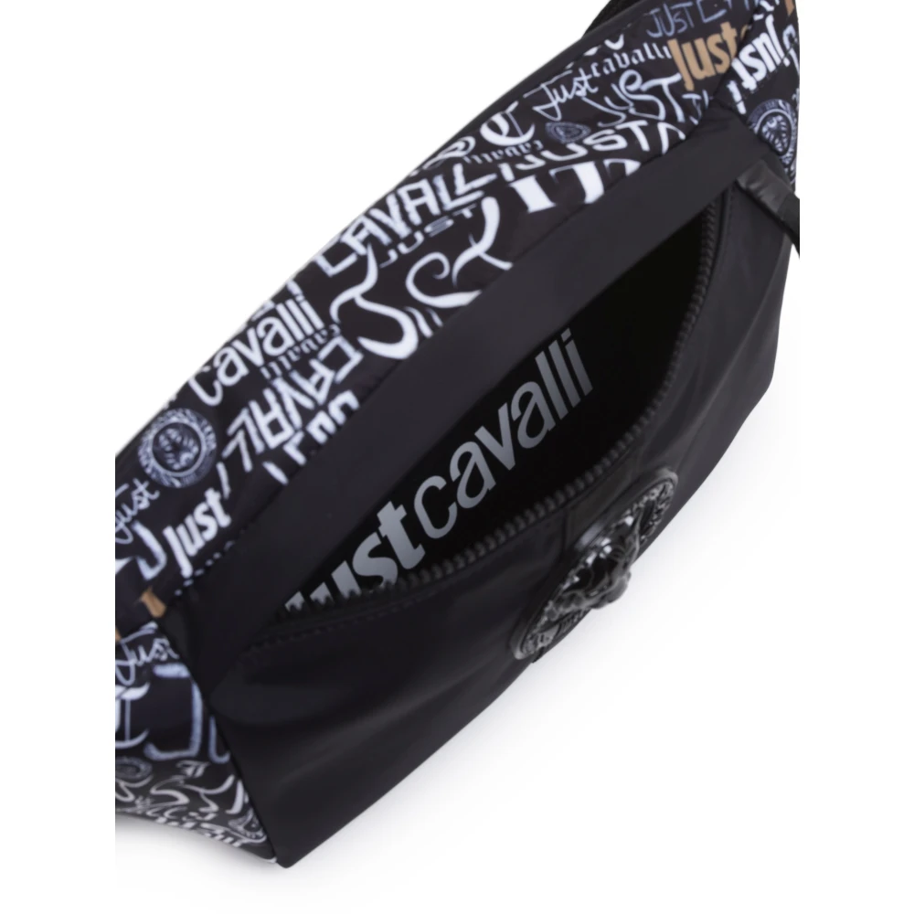 Just Cavalli Tassen Black Heren