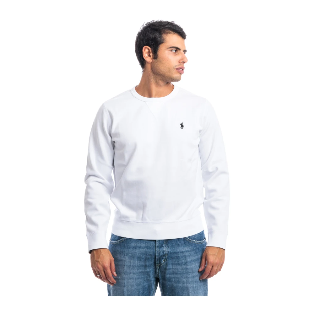Polo Ralph Lauren Crewneck Sweatshirt White Heren