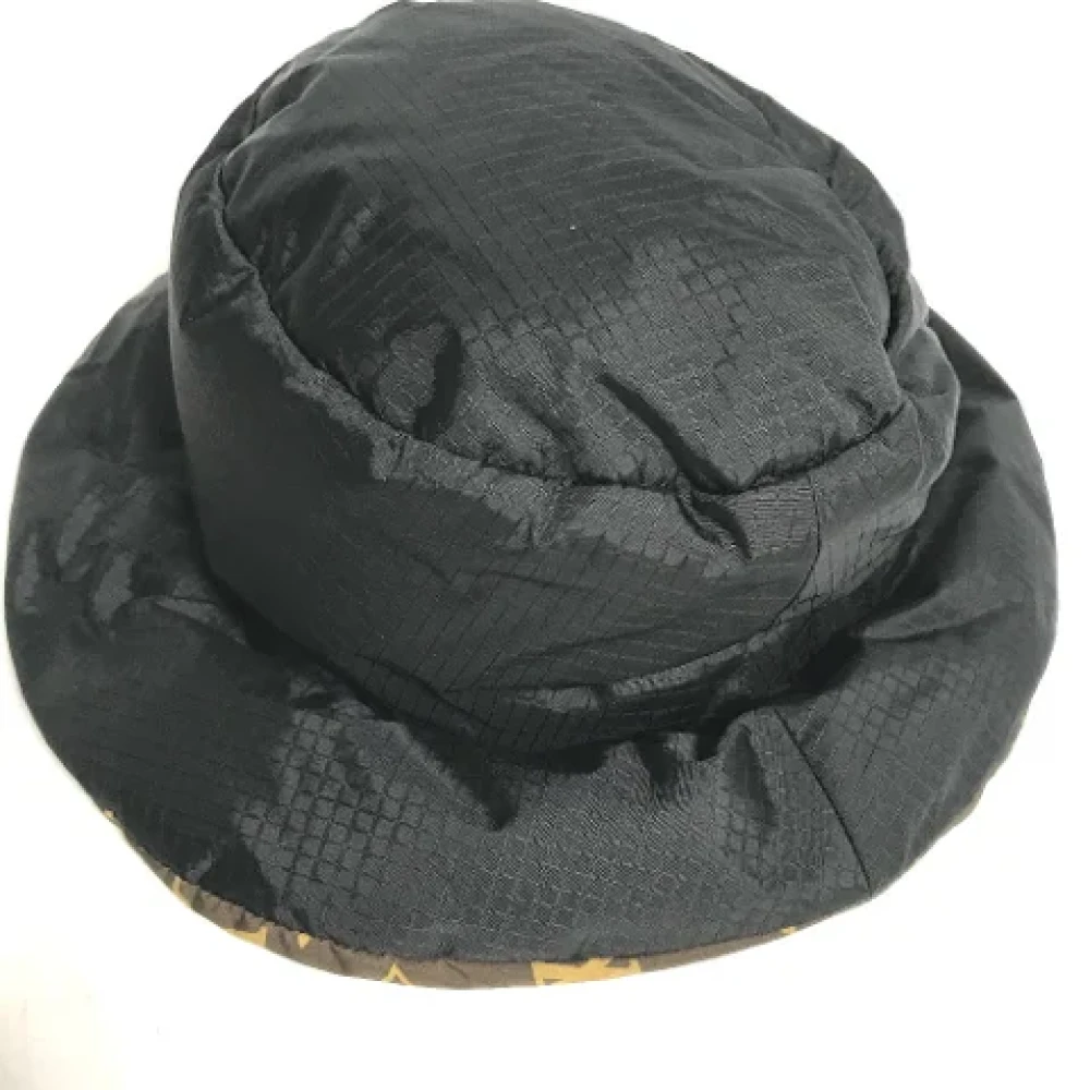 Louis Vuitton Vintage Pre-owned Fabric hats Black Dames