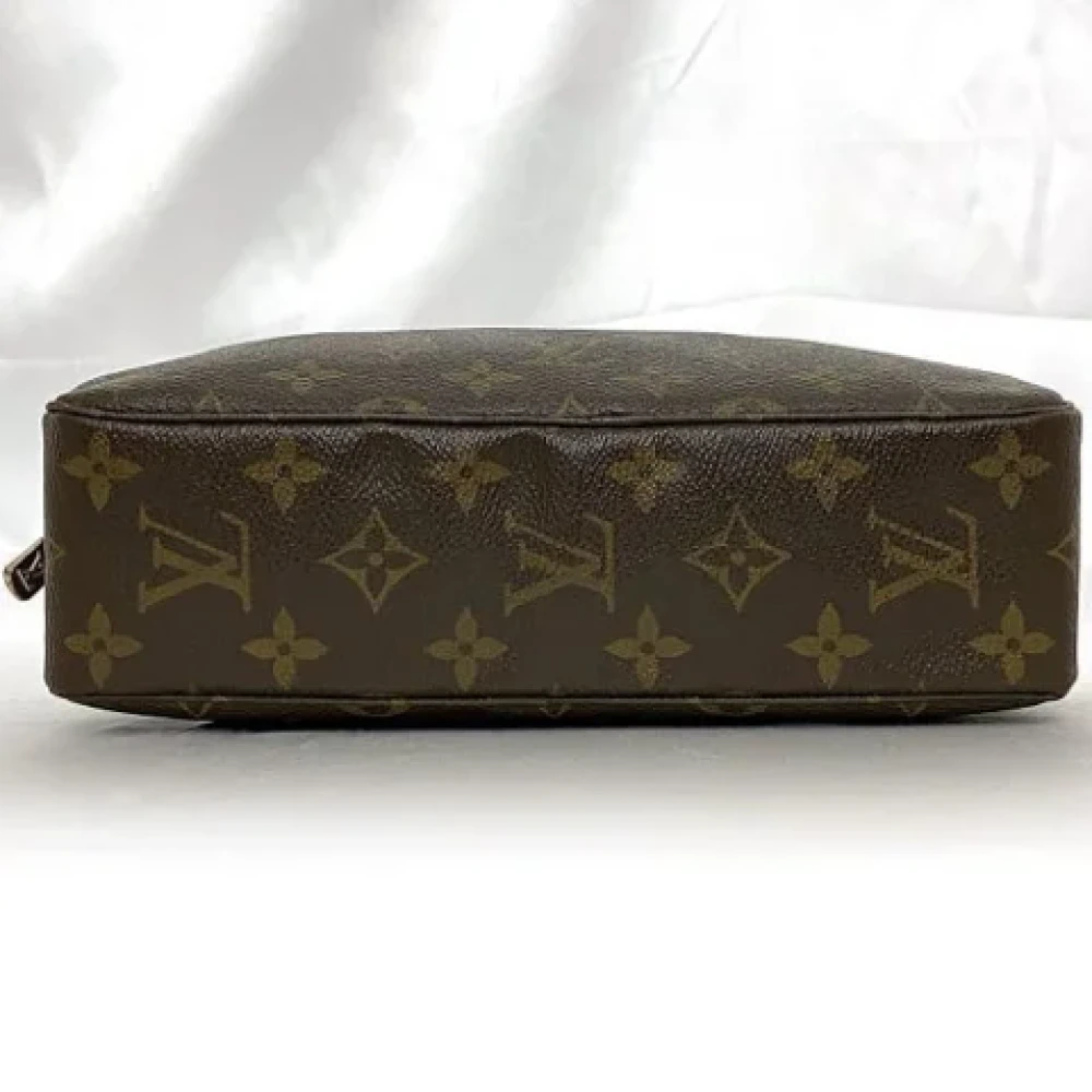 Louis Vuitton Vintage Pre-owned Canvas clutches Brown Dames