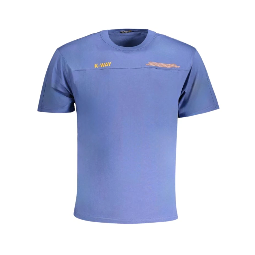 K-Way - Tops > T-Shirts - Blue - K-Way - Modalova
