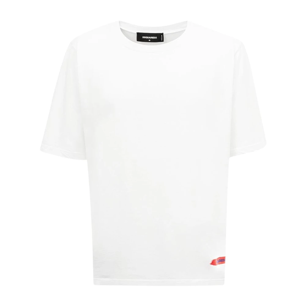 Dsquared2 Oversize Bianca T-shirt White Heren