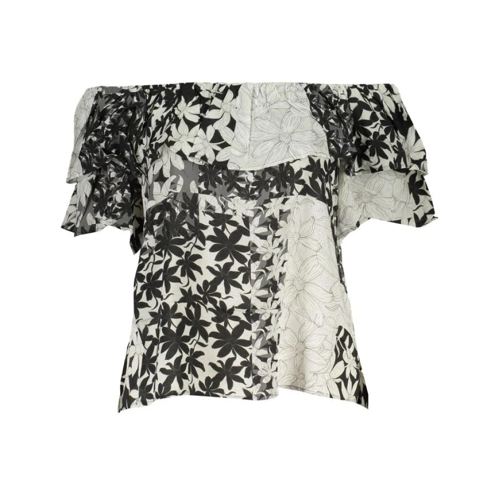 Desigual Damen Multicolor Blusen & Hemden, Mehrfarbig, Sgröße: