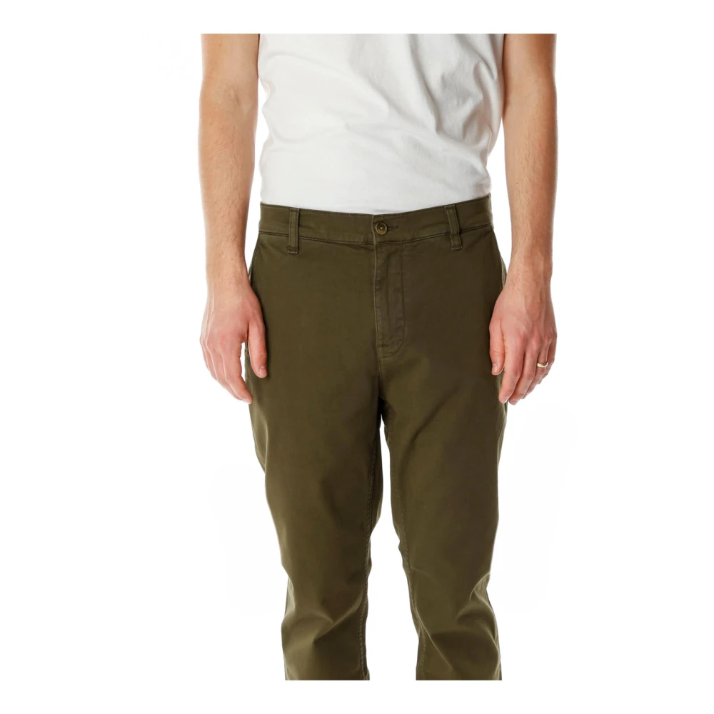 Nudie Jeans Chinos Green Heren