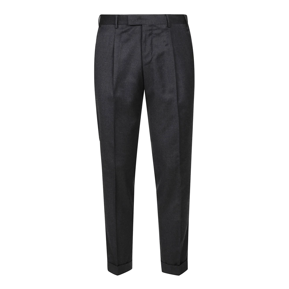 PT Torino Elegante Torino Broek voor Formele en Casual Gelegenheden Gray Heren