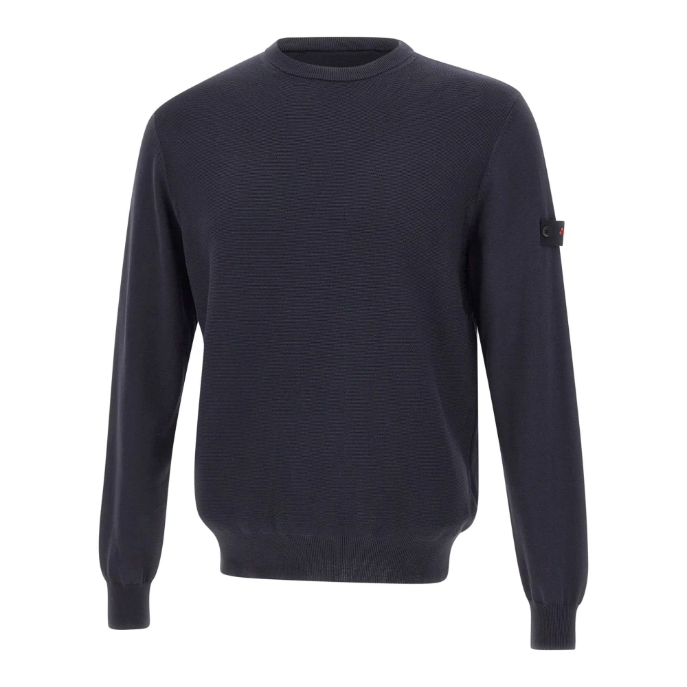Peuterey Blue Ganna Jumper - Male - Round-Neck Knitwear - Xl - Knitwear
