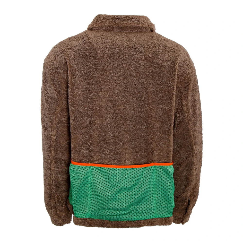 Brain Dead Mesh Sherpa Fleece Jacket Multicolor Heren